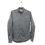 Rubynee  Vintage y2k mens slim fit Farah blue shirt size XS