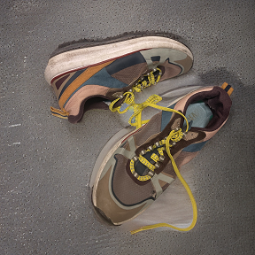 Vintage low trainer zara multicolor sneakers size 41