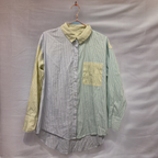 Rubynee Vintage y2k womens multi stripe shirt size 10