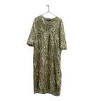 Rubynee Vintage y2k women mark & spencers green patterned mini dress size 10