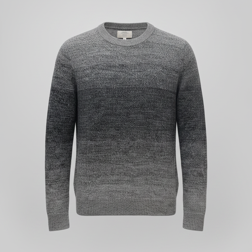 Jack & Jones Jortwin Knit Crew Neck grey sweatshirt