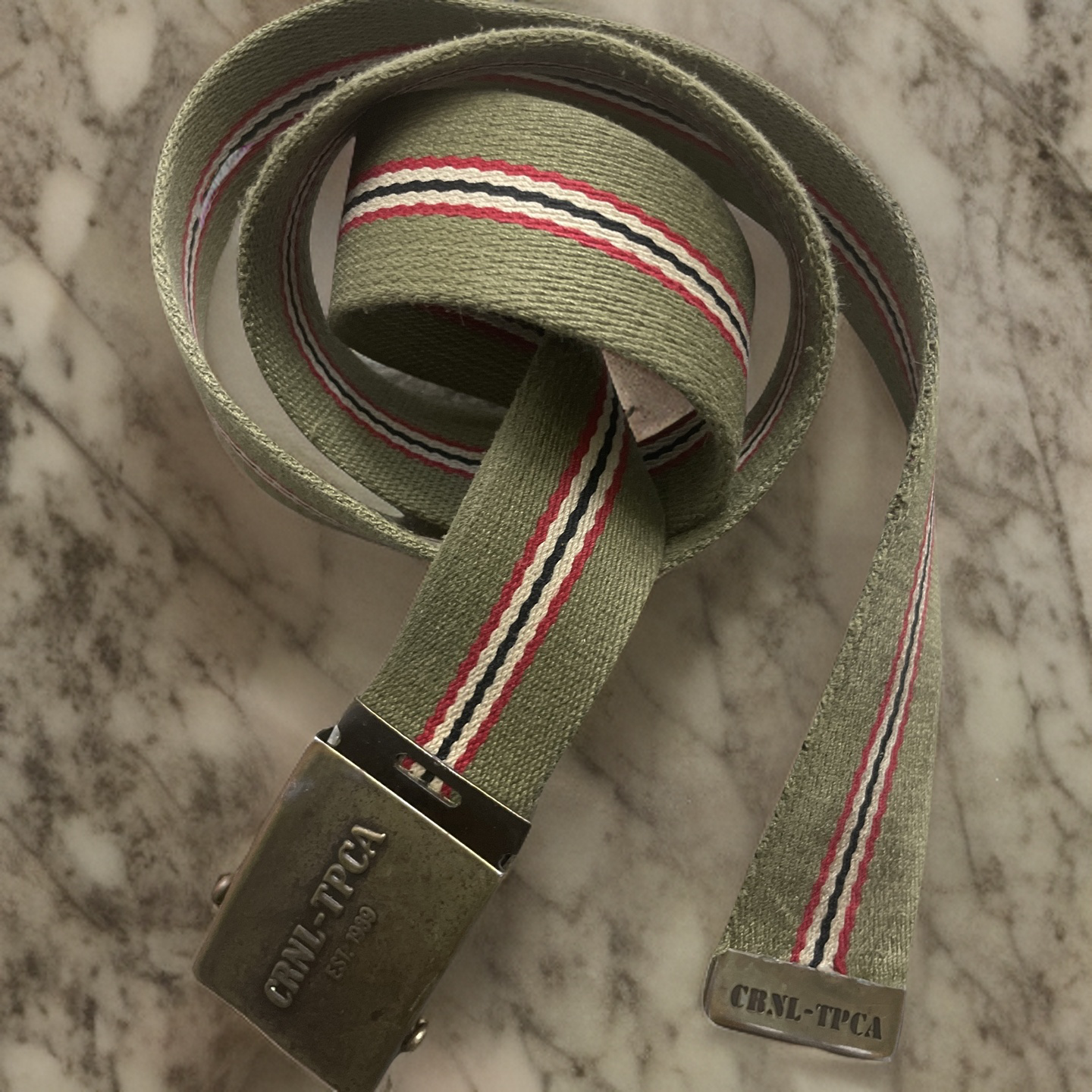 Rubynee Vintage y2k green strap belt