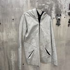 Rubynee Vintage y2k marble white pattern zara man hoodie size L