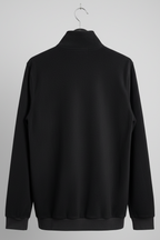 Rubynee Vintage y2k Vanvaan black 1/4 fleece zip sweatshirt size M