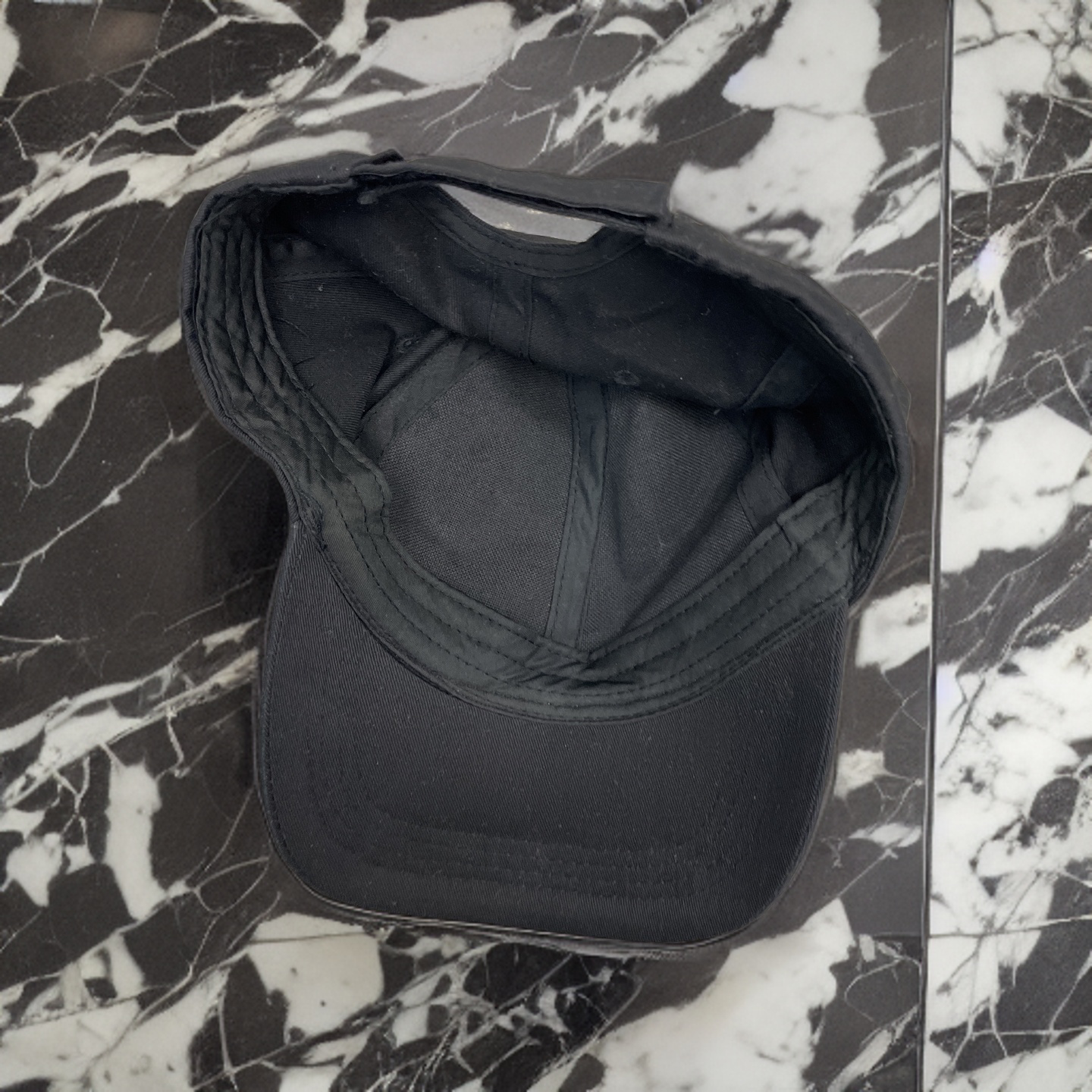Rubynee Vintage y2k plain suede black baseball cap