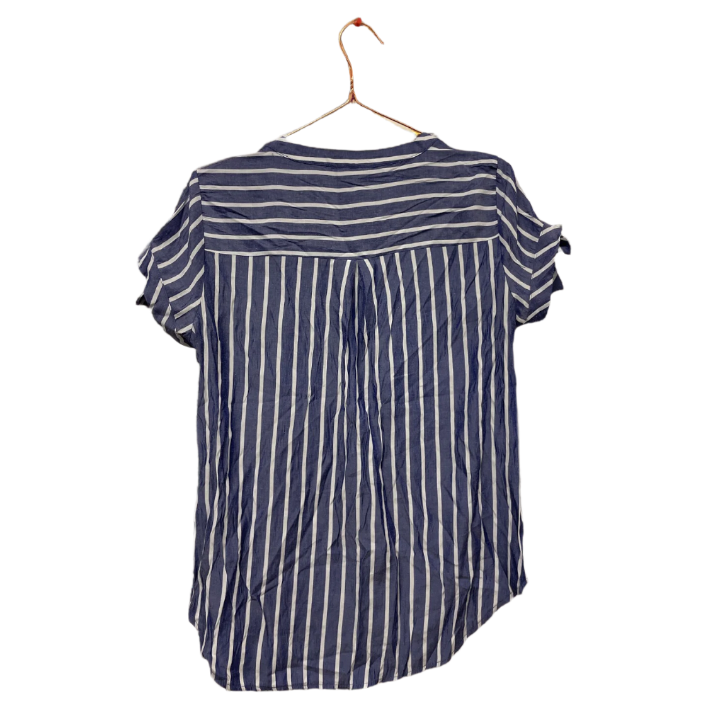 Rubynee  Vintage y2k New york & Co. blue stripped shirt size S