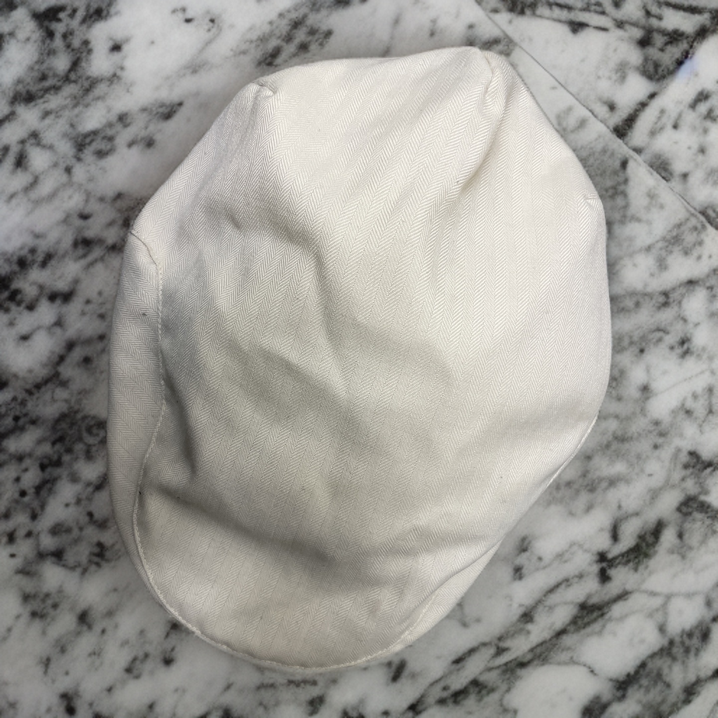 Rubynee Vintage y2k mark & spencers men cream golf cap