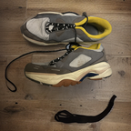 Vintage zara men running grey sneaker size 41