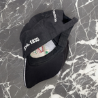 Rubynee Vintage y2k Ireland baseball black cap with st.john grogery crest design