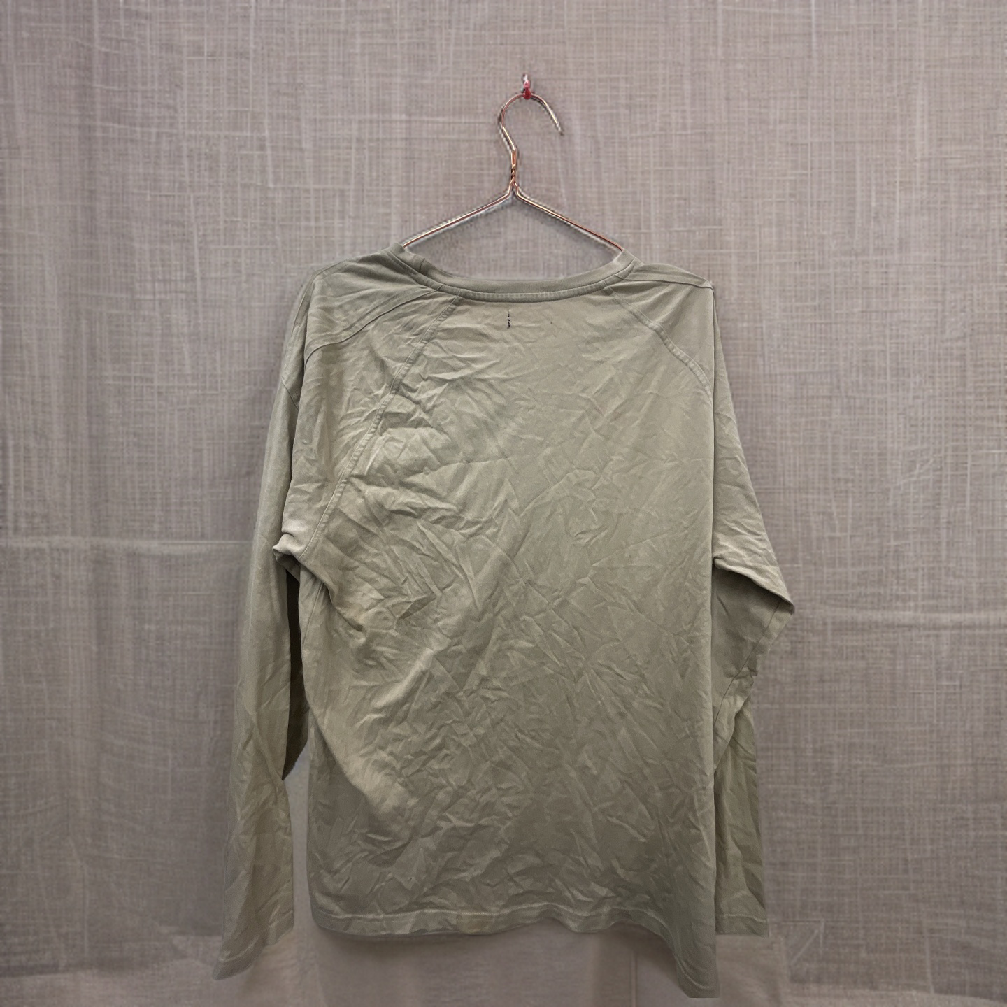 Rubynee Vintage y2k regular fit long sleeve cream graphics tshirt