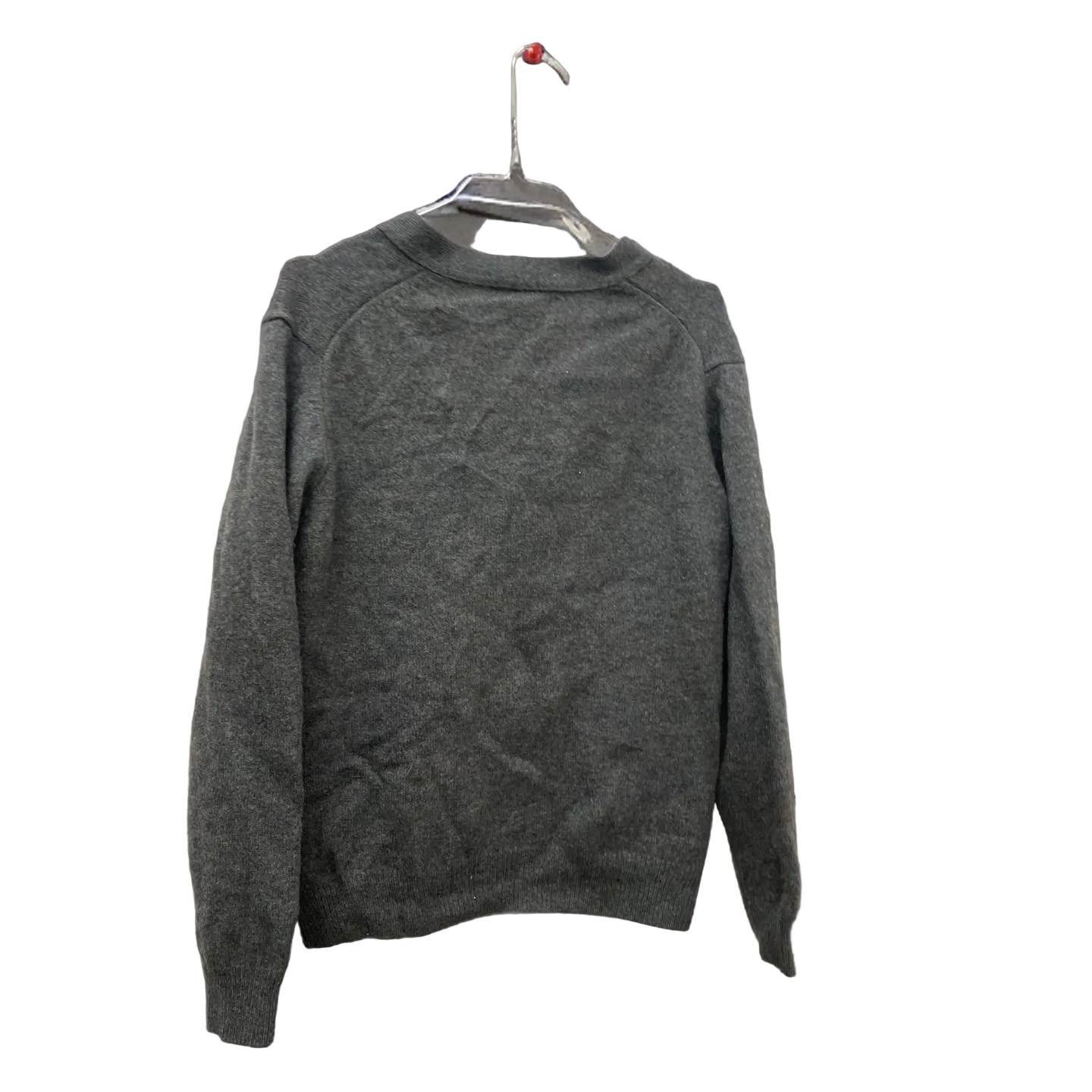 Rubynee Vintage y2k mens wool green regular fit v-neck Mark & Spencer cardigan