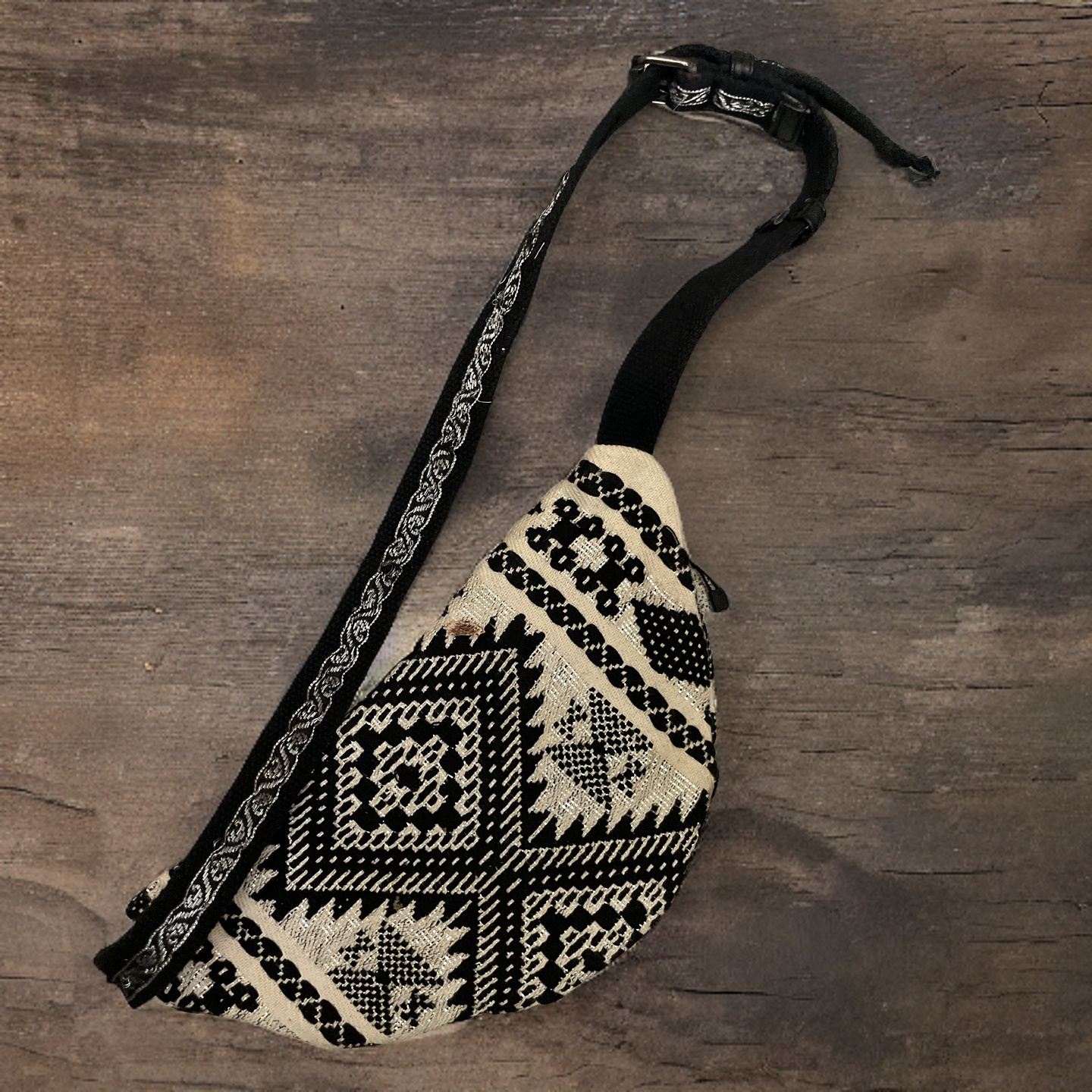 Rubynee Vintage y2k ethnic pattern fanny pack waist bag