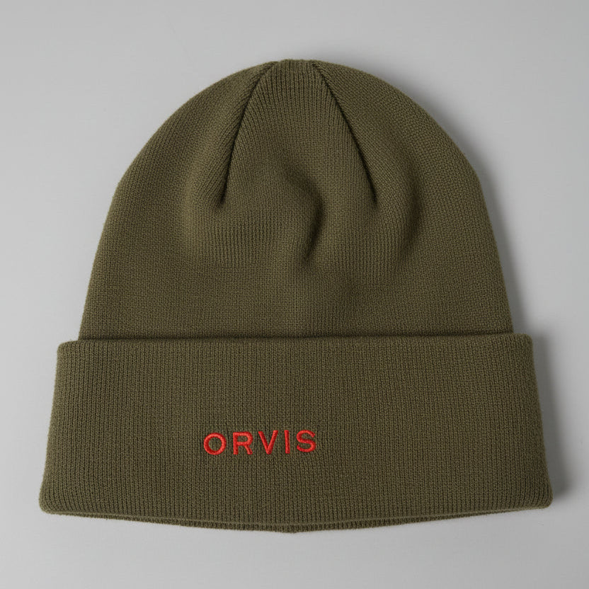Orvis Olive green unisex beanie SKU 7286