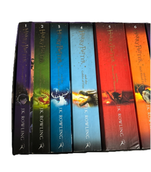 Harry Potter Series The Complete Collection Box Set 1-8 by J K Rowling SKU 6824