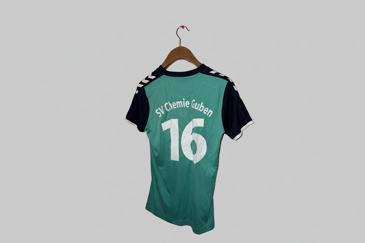 Vintage Hummel Core SS Poly Jersey #16 - SC DHfK Leipzig Size M