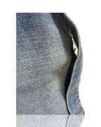 Henleys Jeans Adult 34x31 Medium Wash Straight Leg lap Pockets Baggy Mens Slight tear at the bottom|SKU 4250