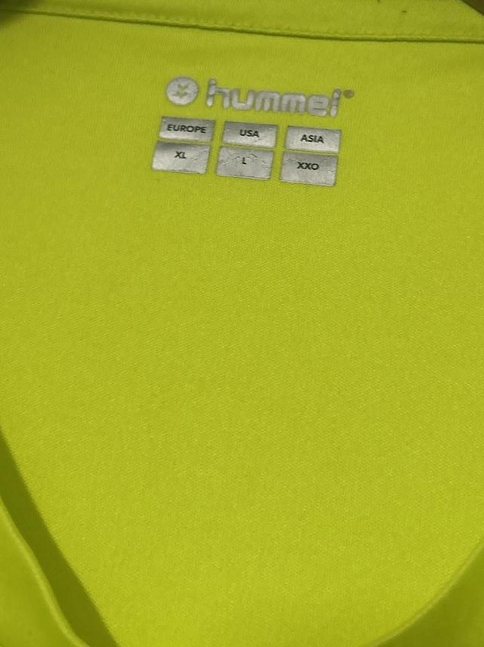 Green Hummel sportswear t-shirt #sportswear
Size :Xl