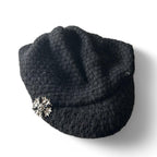 Black Marks & Spencer beanie hat #winteraccessories