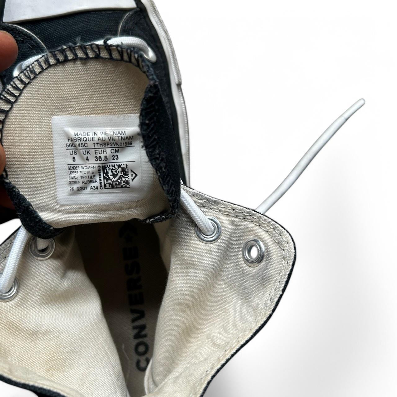 Converse Chuck Taylor All Star Platform Black Canvas 560845F Women’s Size 4 UK Sku 6825