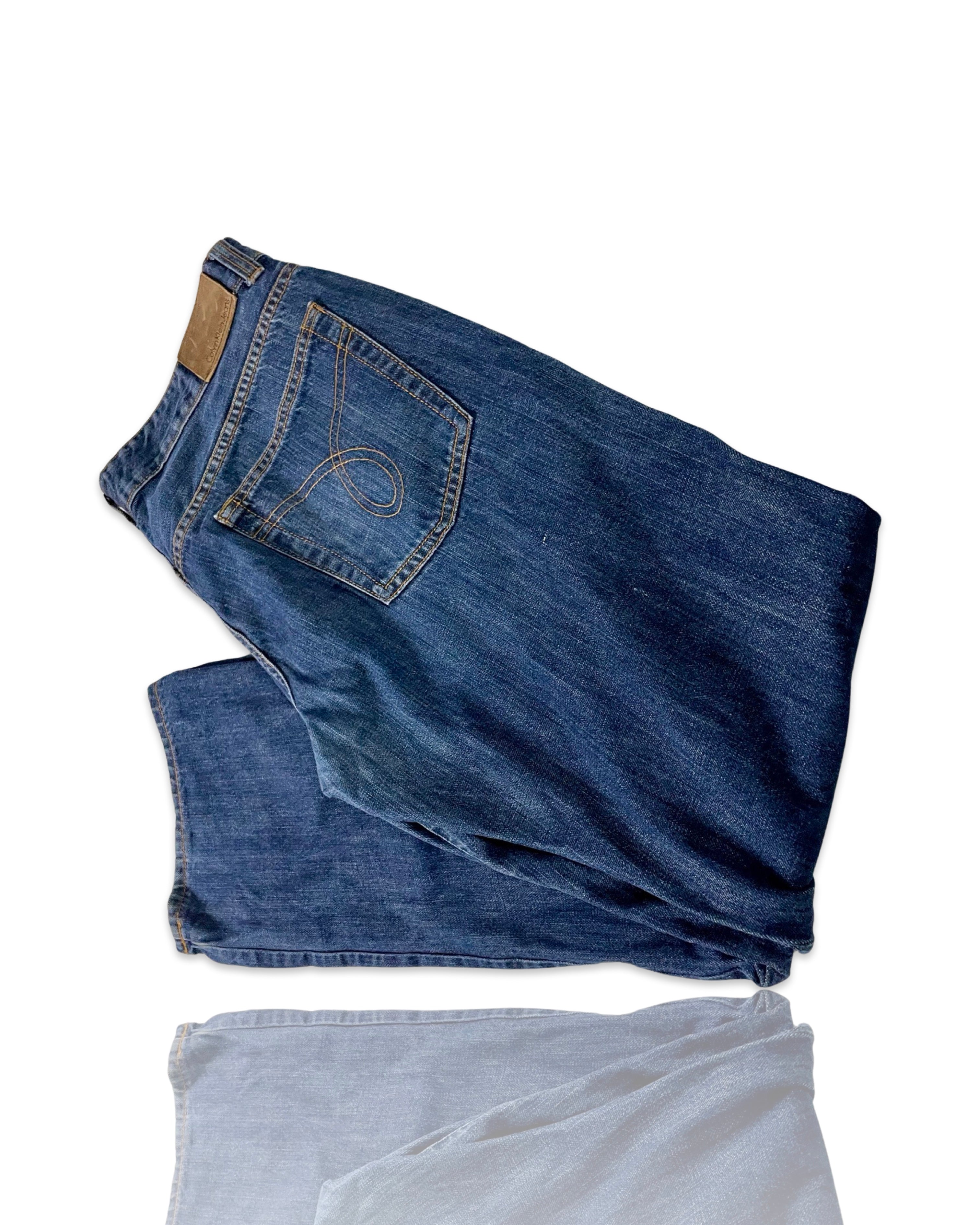 Calvin Klein Mens vintage denim blue jeans waist 36 |length 33