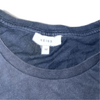 Vintage Reiss Men's Plain Navy Blue Medium  t-shirt |L27W19|SKU 5521