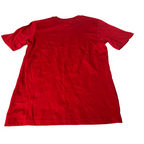 Vintage men Adidas essential 3-stripe red tees in XS|L25 W16| SKU 5532