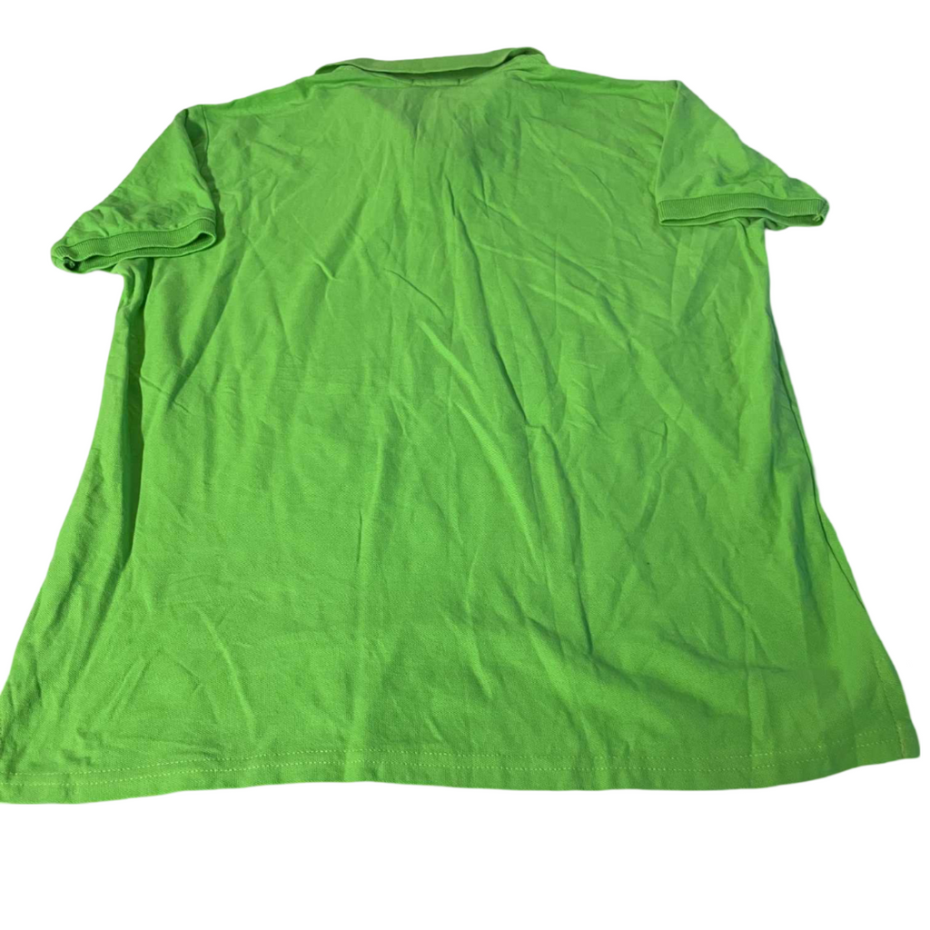 Vintage men RCBC Polo club green short sleeve polo shirt in L|L30 W21|SKU 5537