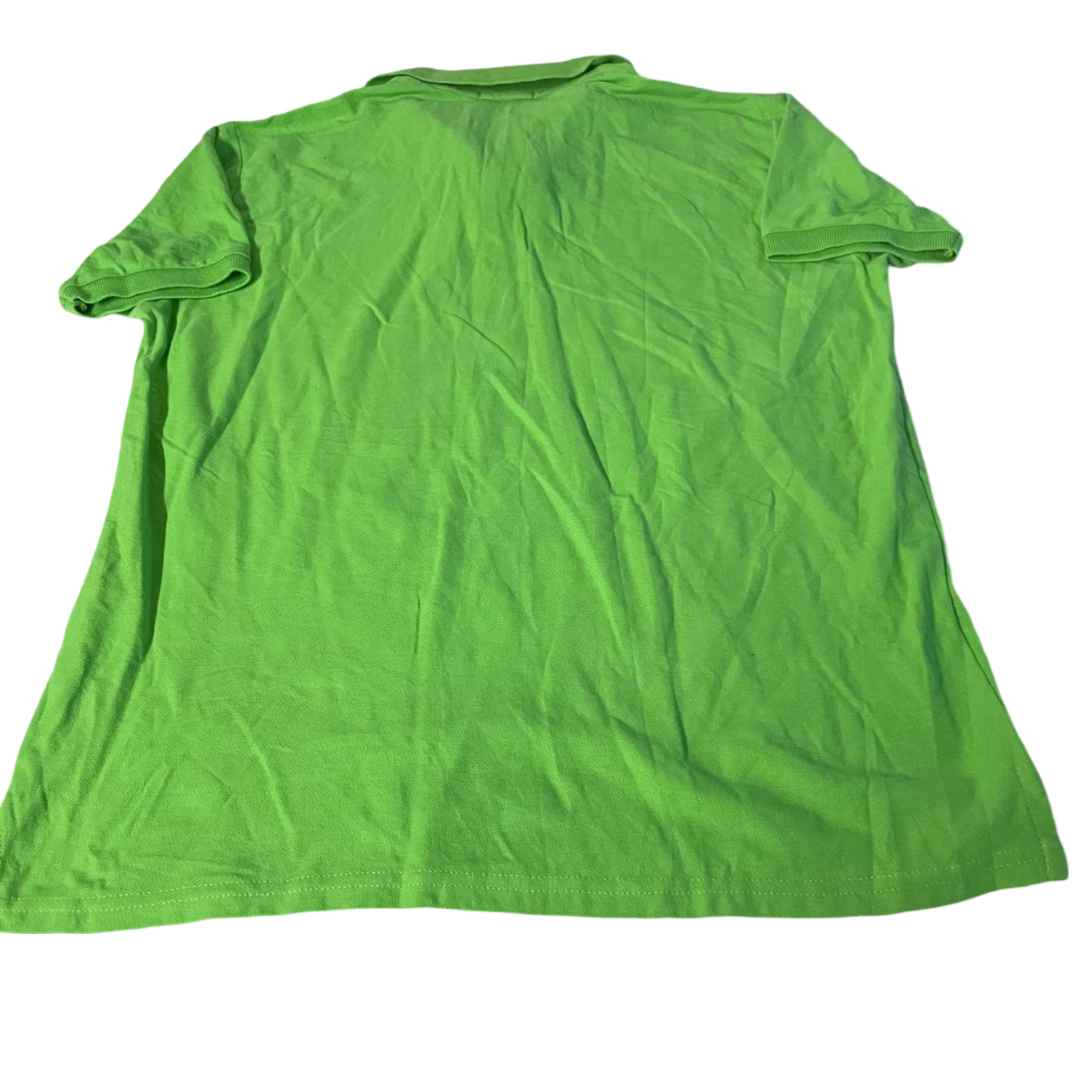 Vintage men RCBC Polo club green short sleeve polo shirt in L|L30 W21|SKU 5537