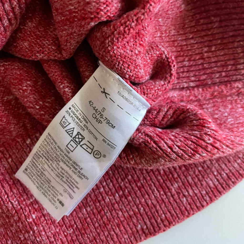 Vintage men red Gap crew neck regular fit sweatshirt in M|L27 W20| SKU 5545