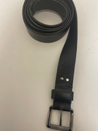 Vintage Dickies black leather mens belt size XL