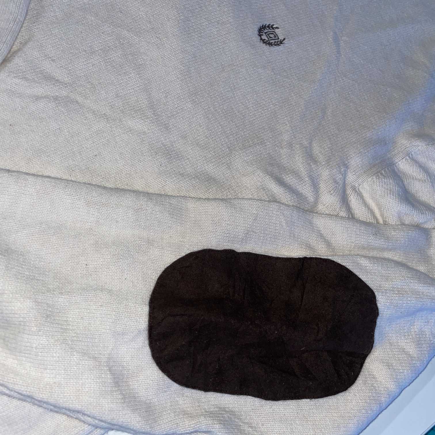 Vintage men Chap Mock neck 1/4 button knitted sweatshirt in L| L30 W23|SKU 5547