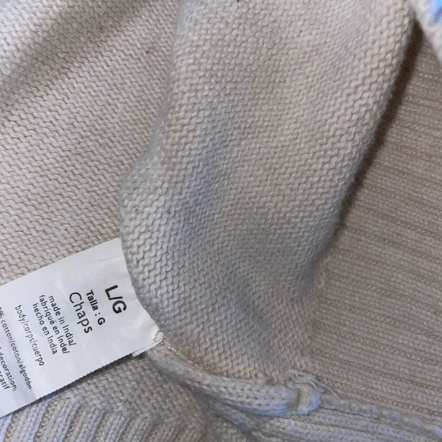Vintage men Chap Mock neck 1/4 button knitted sweatshirt in L| L30 W23|SKU 5547
