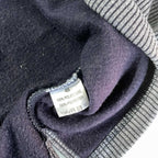 Vintage men grey Charro thick V-neck sweatshirt in L|L30 W20| SKU 5552