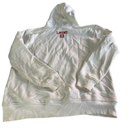 Vintage men NBA Chicago Bulls Lavine 8 white graphics hoodie in XL|L29 W22|SKU 5554