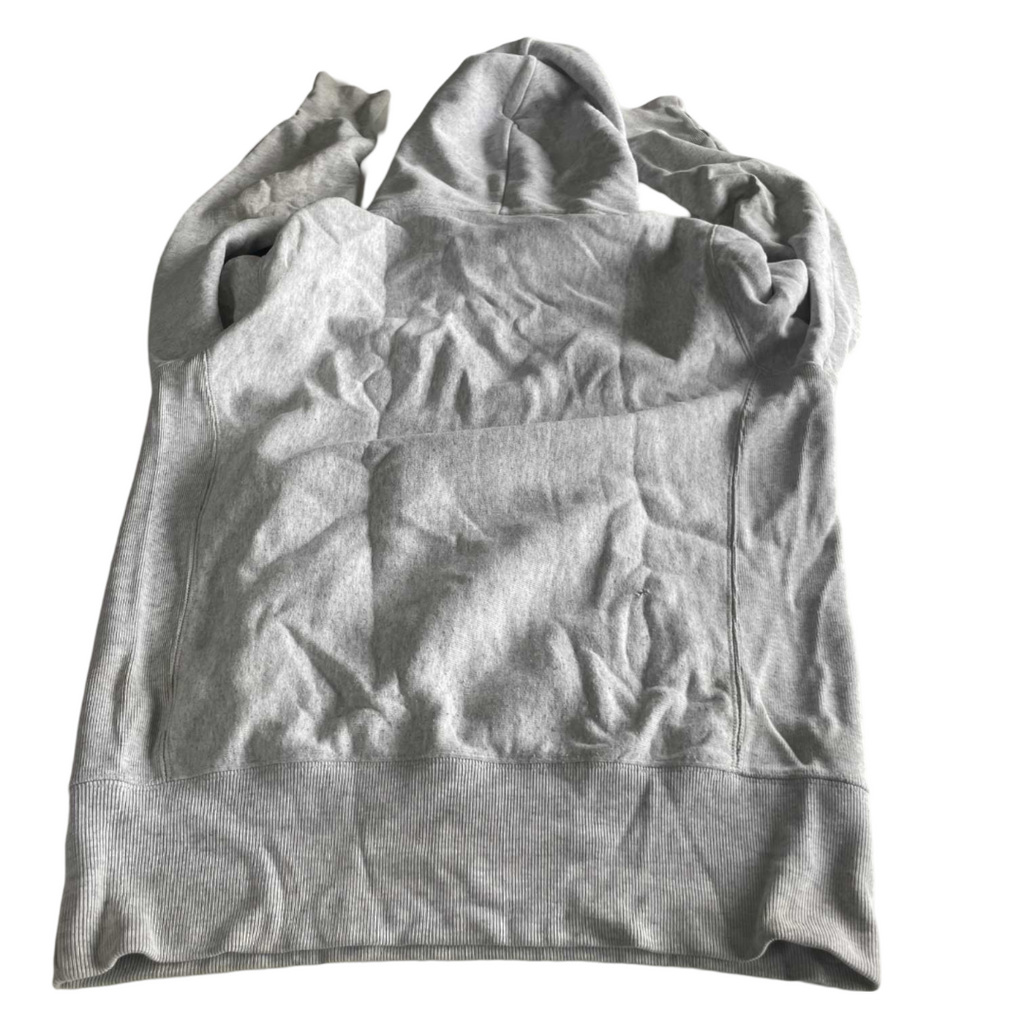 Vintage men champion grey regular fit hoodie in M|L27 W20| SKU 5567