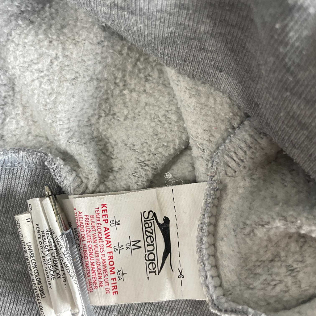 Vintage men Slazenger grey crew neck sweatshirt in L |L28 W22|SKU 5569