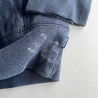 Vintage men Supreme 100% cotton navy crew neck sweatshirt in L| L29 W23|SKU 5573