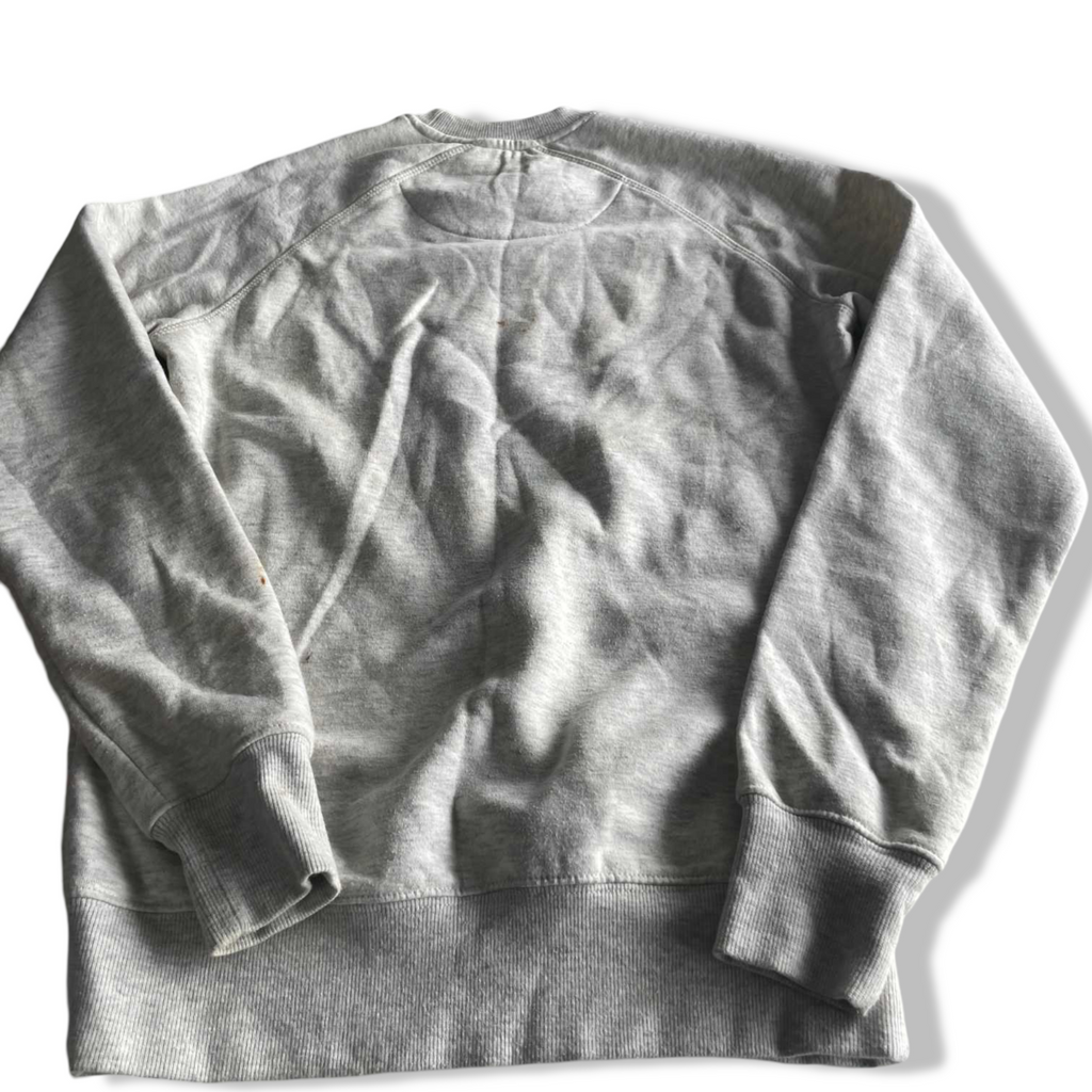 Vintage men Primark Madrid graphics grey sweatshirt in S|L26 W19|SKU 5580