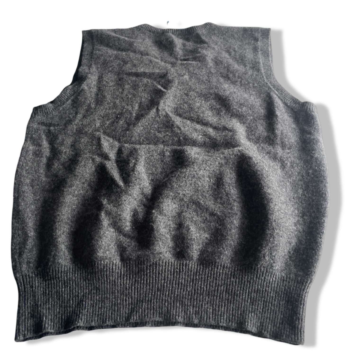 Vintage mens polo ralph lauren 100% Lambs wool grey