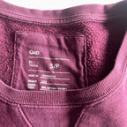 Vintage men Gap burgundy cotton sweatshirt in M|L26 W20|SKU 5592