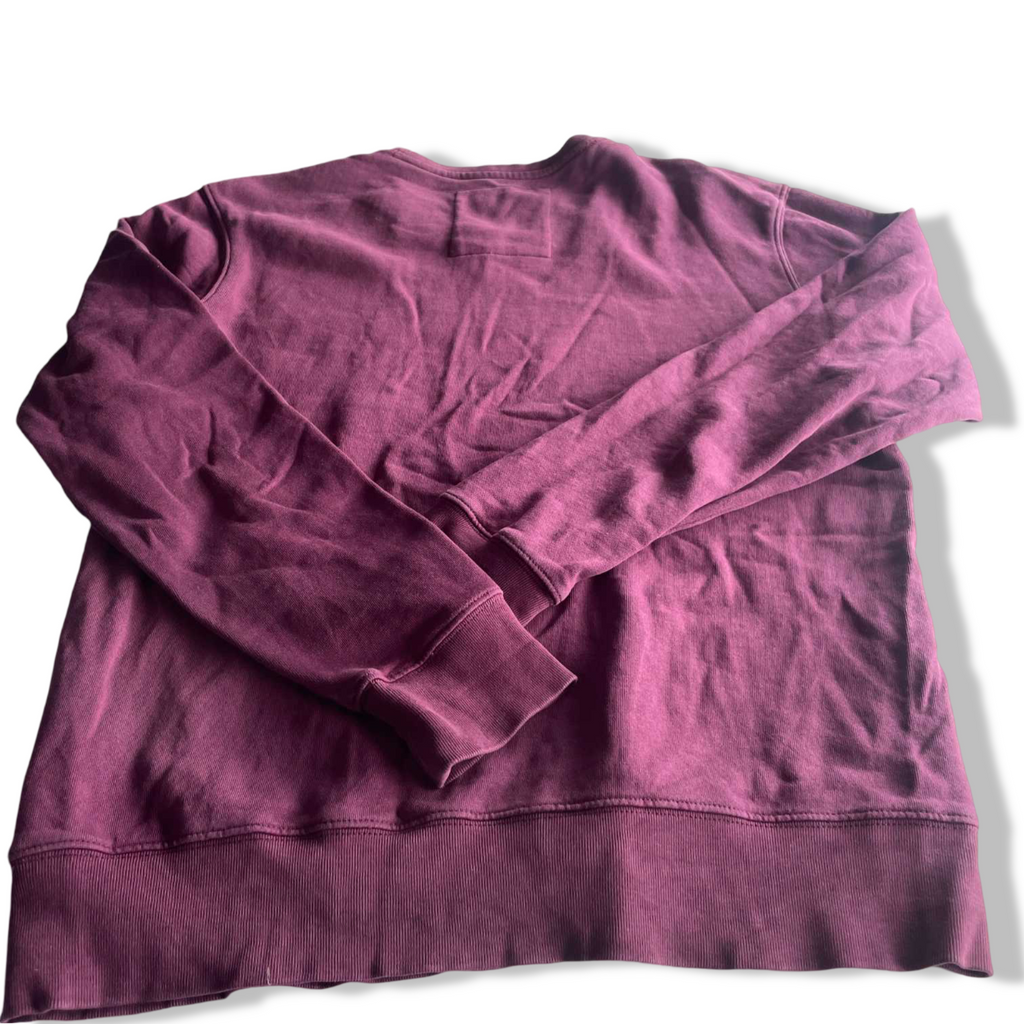 Vintage men Gap burgundy cotton sweatshirt in M|L26 W20|SKU 5592