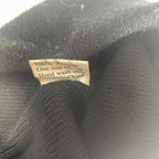 Vintage unisex black New Zealand crest 100% arcylic beanie hat| SKU 5598