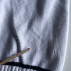 Vintage men white Polo ralph lauren sleeveless sweater in XL| L26 W19| SKU 5606