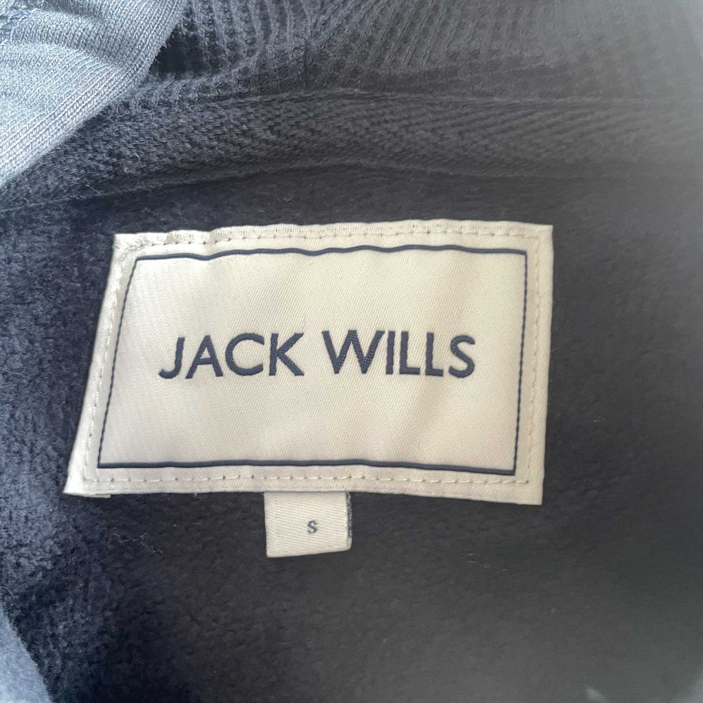 Vintage men Navy jack Wills full zip hoodie regular fit in S|L 27 W 18| SKU 5615