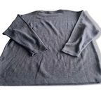 Vintage women Debenham grey polyester cotton sweatshirt size 16| L27 W23| SKU 5618