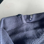 Vintage women Tommy hilfiger V-neck high neck cable knited sweater in S|L23 W17| SKU 5620