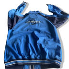 Vintage women Umbro blue full zip wind breaker track jacket in S|L27 W18| SKU 5630
