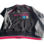 Vintage women Kaepa U.S.A  black full zip track top in M|L26 W19|SKU 5633