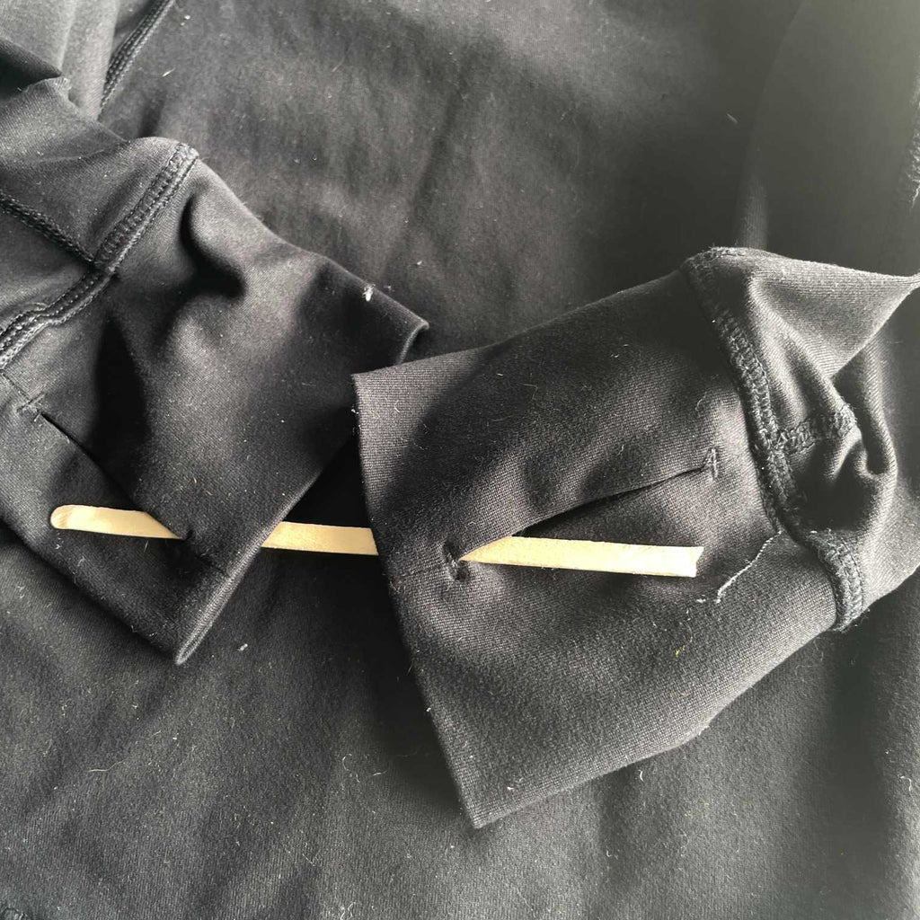 Vintage women black full zip wind breaker high neck track top in XL| L29 W18|SKU 5634