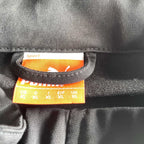 Vintage men black Puma full zip wind breaker track top in 2XL| L33 W24|SKU 5645